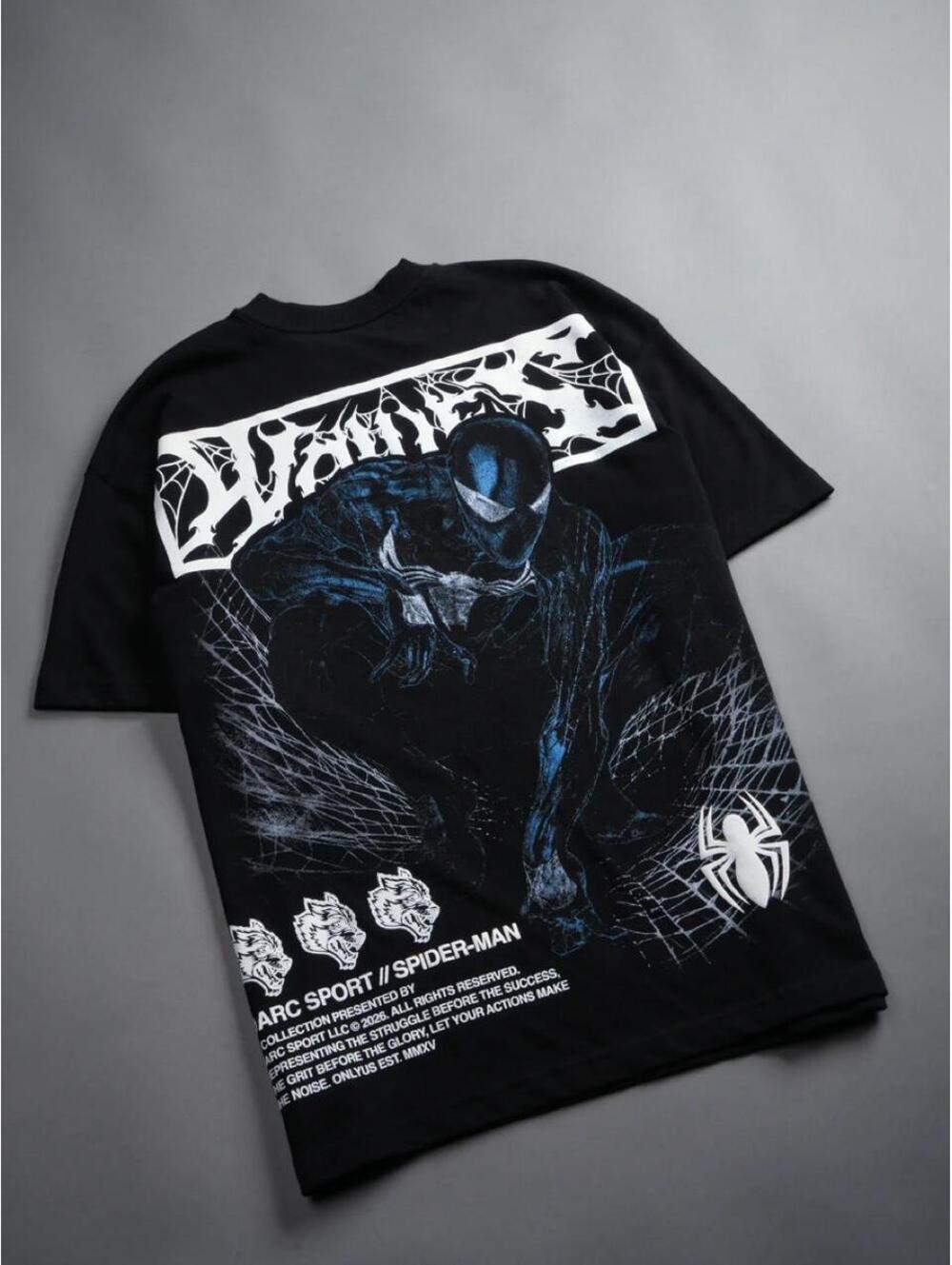 Darc Sport x Dark Symbiote Premium OS Tee in Black. (M)